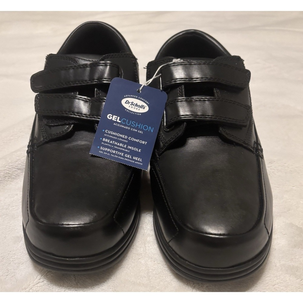 Dr. Scholl's Michael Men's 13W Black Walking Shoes Hook Loop Comfort NWOB NWT